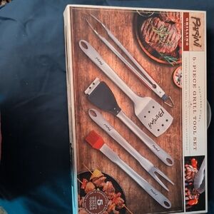 Prakti Stainless Steel BBQ Tool Set